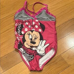 Disney Pink and White Swimsuit